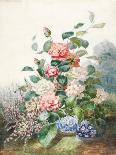 Various Flowers Growing in a Landscape Setting-Antoine Pascal-Framed Giclee Print