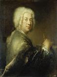 Portrait of the Jeweller Johann Melchior Dinglinger, C1721-Antoine Pesne-Giclee Print