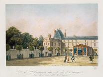 View of Malmaison from the Park, C.1790-1810-Antoine Pierre Mongin-Framed Stretched Canvas