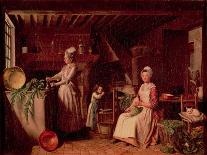 The Couturier's Workshop, Arles, 1760-Antoine Raspal-Framed Giclee Print