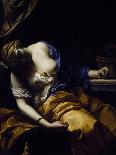 The Asp, Detail from the Death of Cleopatra-Antoine Rivalz-Framed Stretched Canvas