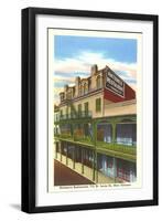 Antoine's Restaurant, New Orleans, Louisiana-null-Framed Art Print