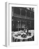 Antoine's Where Specialty of the House is Oysters Rockefeller-Eliot Elisofon-Framed Photographic Print