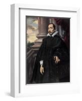 Antoine Triest, Bishop of Ghent, 1927-Sir Anthony Van Dyck-Framed Giclee Print