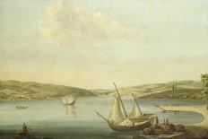 View of Constantinople (Istanbul) and the Seraglio from the Swedish Legation in Pera-Antoine van der Steen-Stretched Canvas