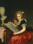 Portrait of a Lady Said to Be the Princess De Lamballe-Antoine Vestier-Laminated Giclee Print