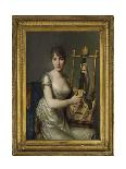 Portrait of a Lady Said to Be the Princess De Lamballe-Antoine Vestier-Stretched Canvas