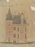 Palais Nathaniel de Rothschild : projet de façade-Antoine Zoegger-Giclee Print