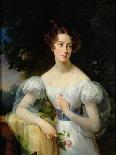 Portrait of Hortense Ballu, Future Madame Alphonse Jacob-Desmalter, C.1832-37-Antoinette Cecile Hortense Lescot Haudebourt-Giclee Print