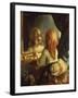 Antoinette Herbert Looking in the Mirror-Jean-François Millet-Framed Giclee Print