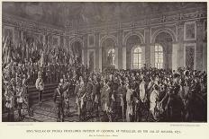 The Proclamation of Wilhelm as Kaiser of the New German Reich, in the Hall of Mirrors at Versailles-Anton Alexander von Werner-Giclee Print
