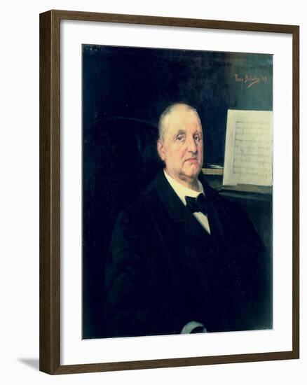 Anton Bruckner, 1889-Ferry Peratoner-Framed Giclee Print