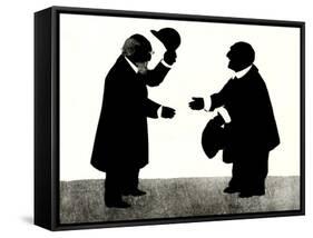 Anton Bruckner and Eduard-Otto Bohler-Framed Stretched Canvas