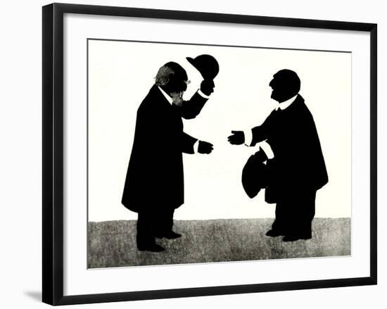 Anton Bruckner and Eduard-Otto Bohler-Framed Giclee Print