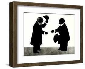 Anton Bruckner and Eduard-Otto Bohler-Framed Giclee Print