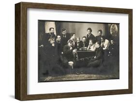 Anton Chekhov Meets a Moscow Arts Theatre Group-null-Framed Photographic Print