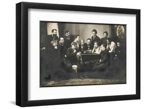 Anton Chekhov Meets a Moscow Arts Theatre Group-null-Framed Photographic Print