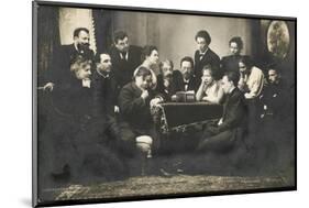 Anton Chekhov Meets a Moscow Arts Theatre Group-null-Mounted Photographic Print