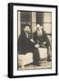 Anton Chekhov Russian Writer with Leo Tolstoy-null-Framed Photographic Print