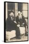 Anton Chekhov Russian Writer with Leo Tolstoy-null-Framed Stretched Canvas