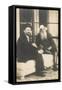 Anton Chekhov Russian Writer with Leo Tolstoy-null-Framed Stretched Canvas