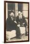 Anton Chekhov Russian Writer with Leo Tolstoy-null-Framed Photographic Print