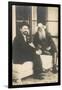 Anton Chekhov Russian Writer with Leo Tolstoy-null-Framed Photographic Print