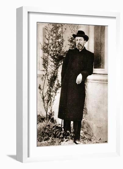 Anton Chekhov-Russian Photographer-Framed Giclee Print