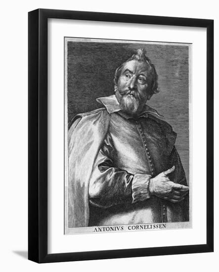 Anton Cornelisson-Sir Anthony Van Dyck-Framed Art Print