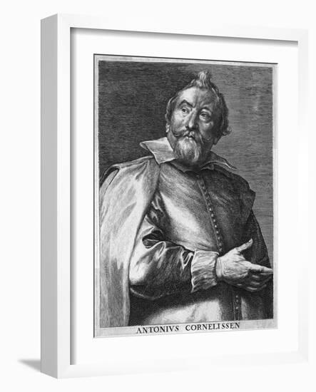 Anton Cornelisson-Sir Anthony Van Dyck-Framed Art Print