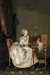 Portrait of Marie Louise of Savoy (1749-179), Princess of Lamballe-Anton Hickel-Framed Giclee Print