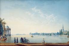 Havenrak to Broek in Waterland, or the City of Zwolle on the Banks of the Ijssel in Holland, 1814-Anton Ignaz Melling-Giclee Print