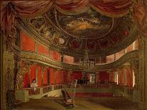 Interior of Marie Antoinette's Petit Trianon Theatre-Anton Ivanovic Ivanov-Giclee Print