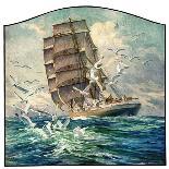 "Sailboat Regatta,"September 8, 1934-Anton Otto Fischer-Giclee Print