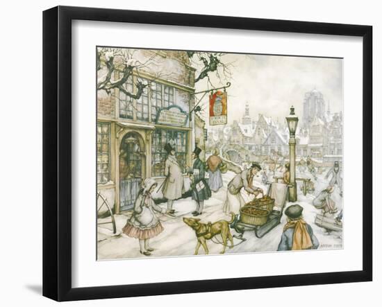 Anton Pieck PD 342-Anton Pieck-Framed Giclee Print