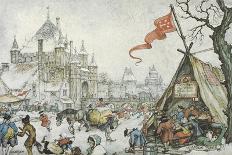 1080-Anton Pieck-Framed Giclee Print