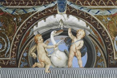 Putti with a Pelican, Detail, 1728-1779
