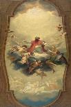 St. Eusebius Carried to Heaven, C.1757-Anton Raphael Mengs-Giclee Print