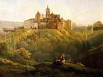 View of Prague Castle from the West, Czech Republic-Anton Raphael Mengs-Giclee Print