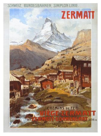 Swiss Alps, Zermatt Matterhorn