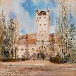 Vue Exterieure Du Chateau De Greillenstein En Autriche - Peinture De Anton Romako (1832-1889), 1885-Anton Romako-Giclee Print