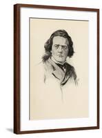 Anton Rubenstein (1830-94) Illustration from 'The Lure of Music' by Olin Downes 1922-Chase Emerson-Framed Giclee Print