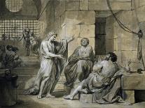 Joseph of Egypt in Prison, 1728-1779-Anton Sminck Van Pitloo-Giclee Print