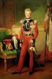 Louis-Charles-Philippe of Orleans Duke of Nemours, 1833-Anton van Ysendyck-Framed Stretched Canvas