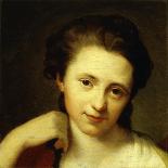 Marie-Thérèse de Habsbourg Impératrice d'Autriche, (1717-1780) Reine de Hongrie en 1740 et de-Anton von Maron-Giclee Print