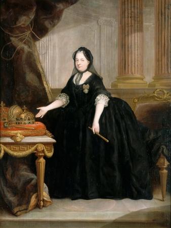 Portrait of Empress Maria Theresia of Austria (1717-178)