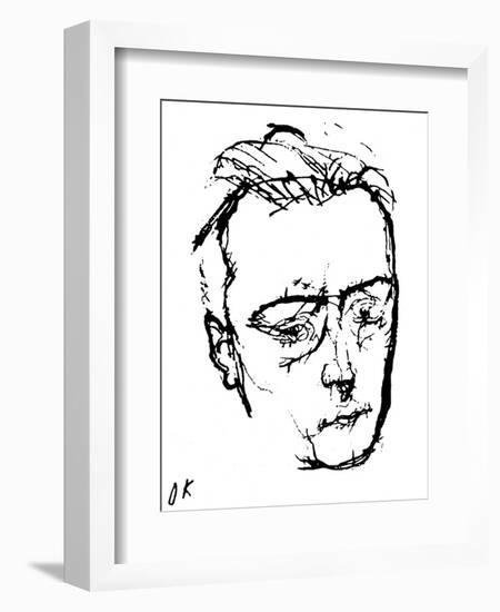 Anton Von Webern-Oskar Kokoschka-Framed Giclee Print