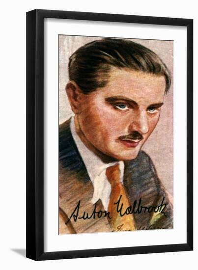 Anton Walbrook, (1896-196), Austrian Actor, 20th Century-null-Framed Giclee Print