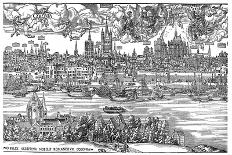 Cologne in 1530-Anton Woensam-Mounted Giclee Print