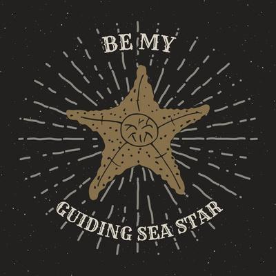 Be My Guiding Star - Retro Starfish